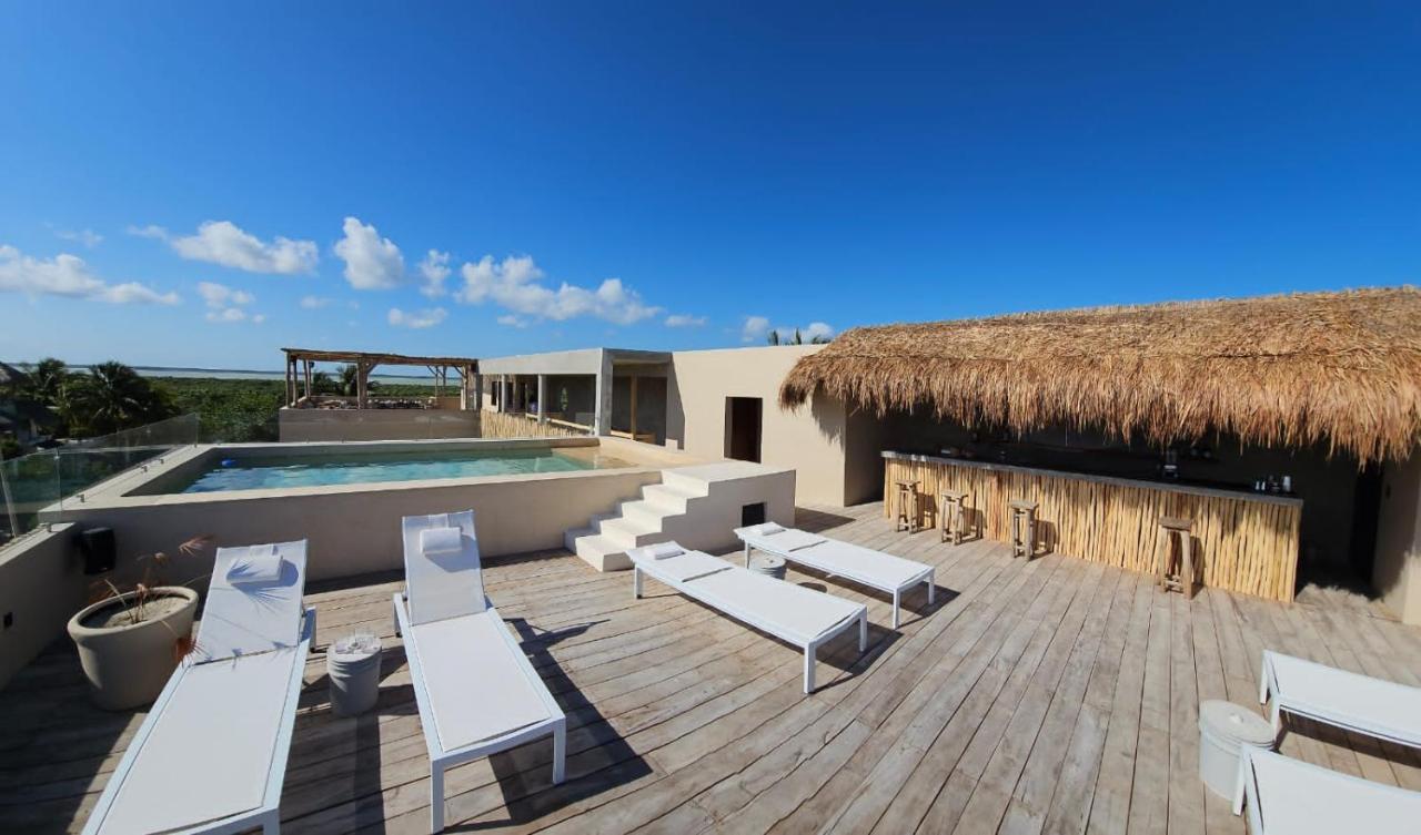 Dos Mares Barefoot Hotel El Cuyo Ngoại thất bức ảnh